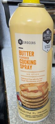 SOUTHEAST GROCERS Butter Cooking Spray, 6 OZ