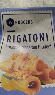 Traditional Rigatoni Enriched Macaroni Product