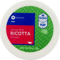 Whole Milk Ricotta Cheese