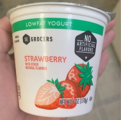 Strawberry Lowfat Yogurt, Strawberry