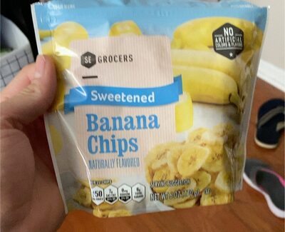 Sweetened Banana Chips, Sweetened