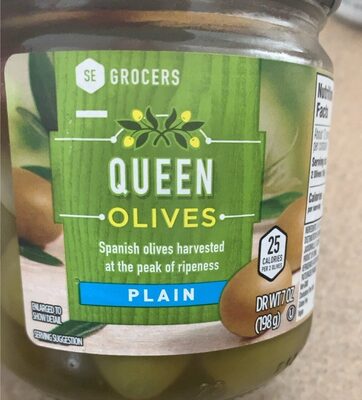 Plain Queen Olives, Plain