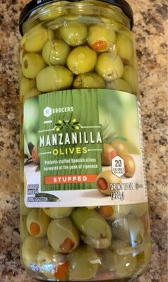 Manzanilla Stuffed Olives