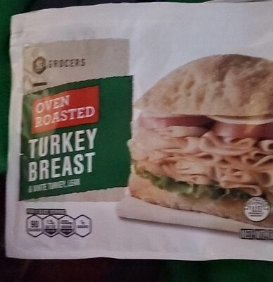 Oven Roasted Turkey Breast &White Turkey, Lean Slices, Oven Roasted