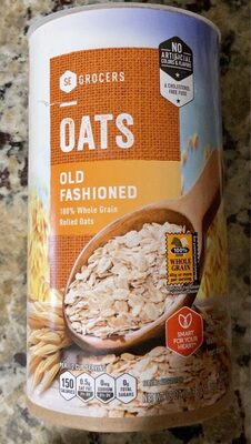 Old Fashioned Whole Grain Rolled Oats, Old Fashioned