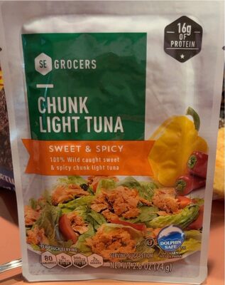 Sweet & Spicy Chunk Light Tuna, Sweet & Spicy