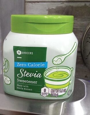 Stevia Zero Calorie Sweetener, Stevia