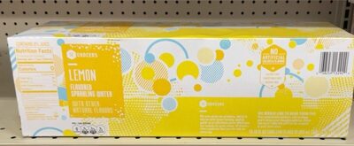 Lemon Flavored Sparkling Water, Lemon