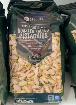 Roasted Salted In Shell Pistachios, Roasted Salted