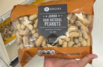 Jumbo Raw Natural Peanuts