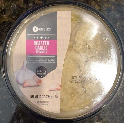 Roasted Garlic Hummus, Roasted Garlic