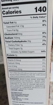 Original Oatmeal Cookies, Original