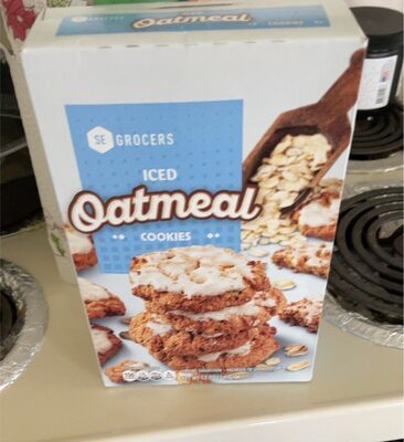 Oatmeal Iced Cookies, Oatmeal
