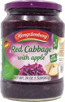 Red Cabbage With Apple, Apple