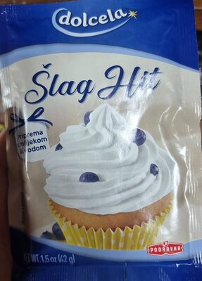 Podravka Dolcela Lag Hit Whipped Topping Powder, 1.5 Oz