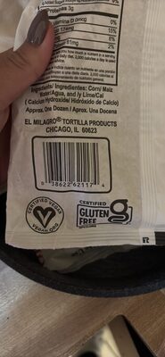 El Milagro, Corn Tortillas