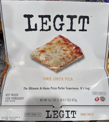 Three Cheese Pizza, Three Cheese