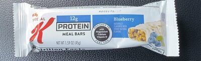 Blueberry Flavored Protein Meal Bar, Blueberry