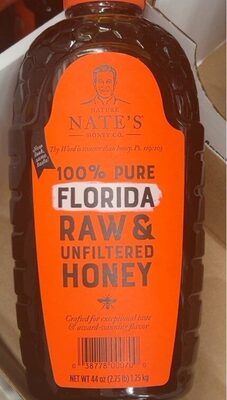 100% Pure Florida Raw & Unfiltered Honey
