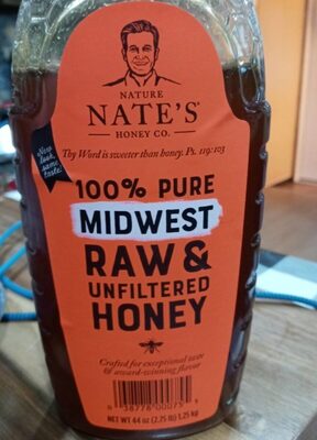 Midwest 100% Pure Raw & Unfiltered Honey, Midwest