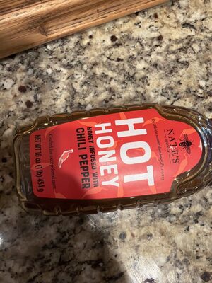 100% Pure Infused With Chili Pepper Hot Honey