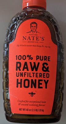 100% Pure Raw & Unfiltered Honey