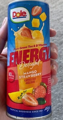 Mango Strawberry Fruit Juice Drink Energy Delight, Mango Strawberry