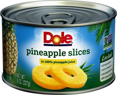 Pineapple Slices In 100% Pineapple Juice