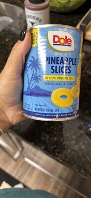 Pineapple Slices In 100% Pineapple Juice