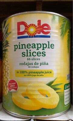 Pineapple Slices In Pineapple Juice, Pineapple Juice