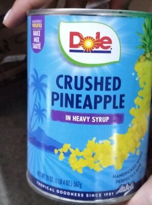 Crushed Pineapple In Heavy Syrup