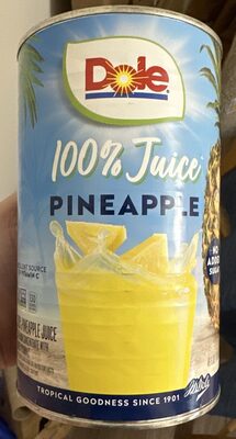 100% Pineapple  Juice, Pineapple
