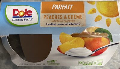 Peaches & Creme Parfait, Peaches & Creme