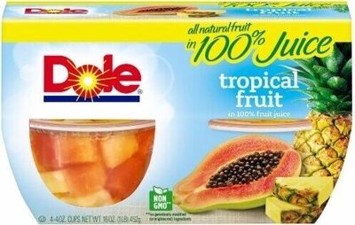 Tropical Fruit In Fruit Juice, Fruit Juice
