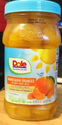 Mandarin Oranges In 100% Fruit Juice
