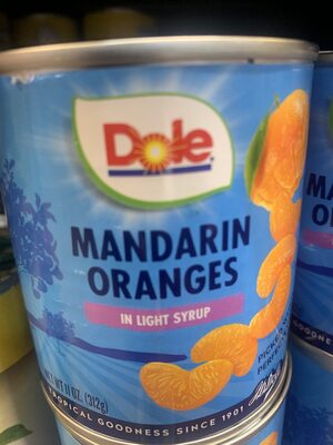 Mandarin Oranges In Light Syrup, Mandarin In Light Syrup