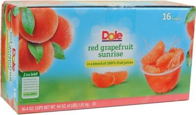 Red Grapefruit Sunrise In A Blend Of Fruit Juices, Fruit Juices