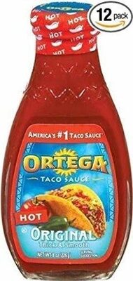 Ortega, Taco Sauce, Original, Hot, Original