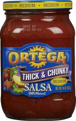 Medium Thick & Chunky Salsa