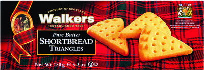 Pure Butter Shortbread Triangles