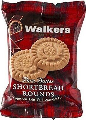 Pure Butter Shortbread Rounds, Pure Butter