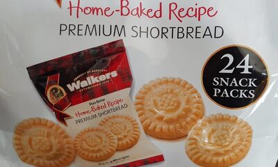 Pure Butter Home-Baked Recipe Premium Shortbread, Pure Butter
