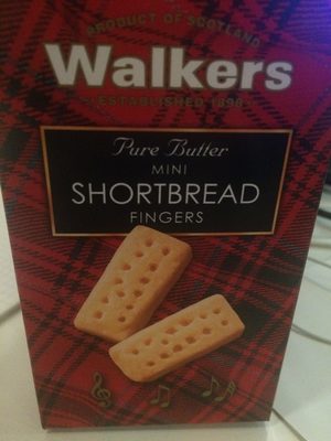 Pure Butter Mini Shortbread Fingers