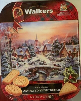 Assorted Pure Butter Shortbread, Assorted