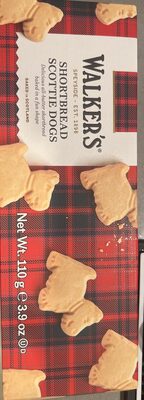 Pure Butter Shortbread Scottie Dogs