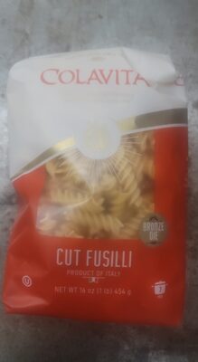Enriched Macaroni Product, Cut Fusilli