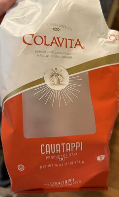 Enriched Macaroni Product, Cavatappi