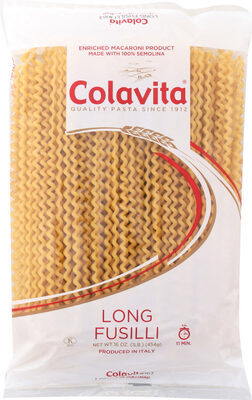 Enriched Macaroni Product, Long Fusilli
