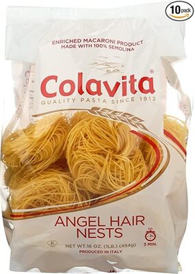 Enriched Macaroni Product, Angel Hair Nests