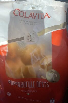 Enriched Macaroni Product, Pappardelle Nests